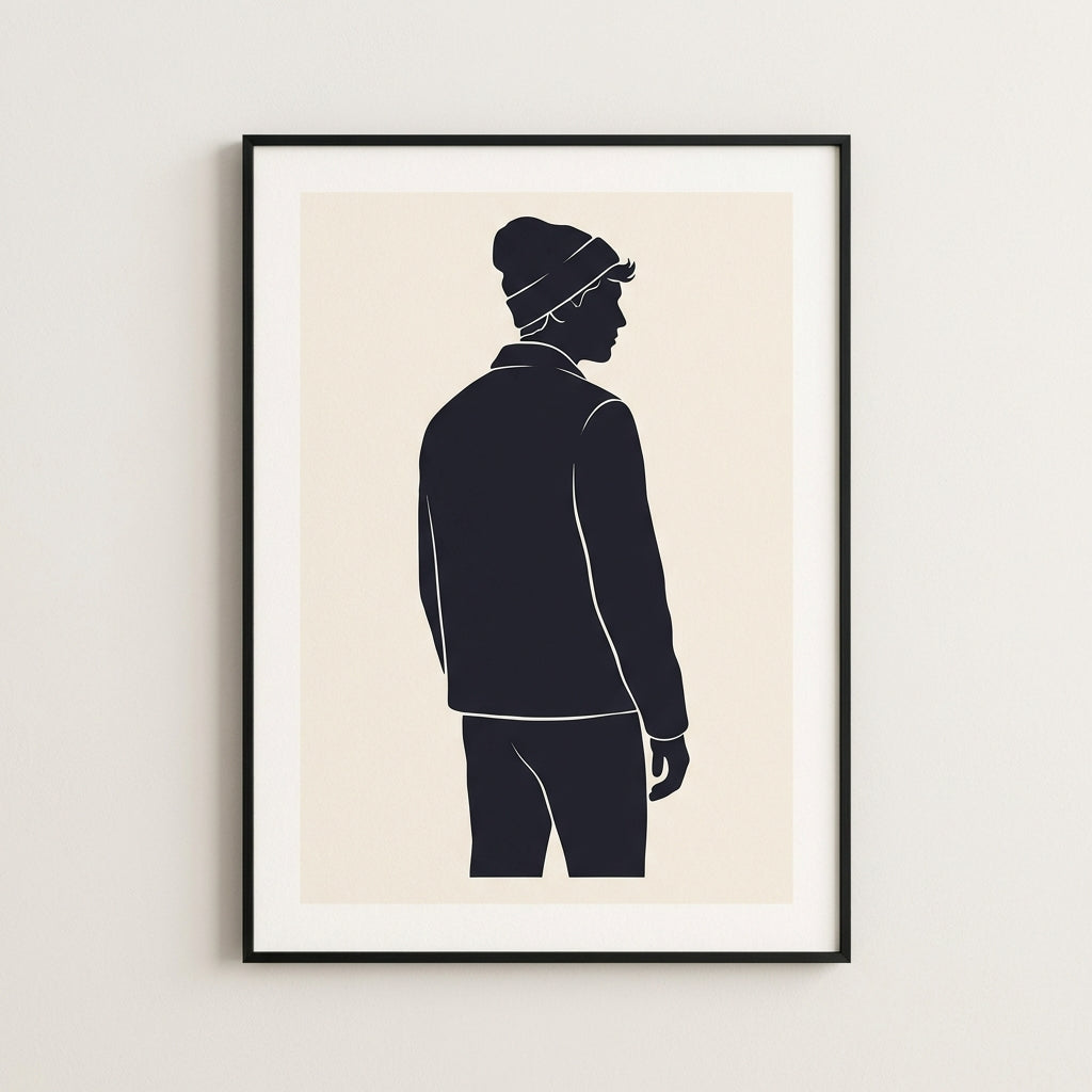 Voice silhouette beanie